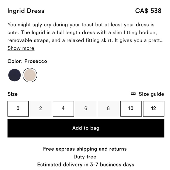 Reformation Ingrid Dress - Picture 4 of 4